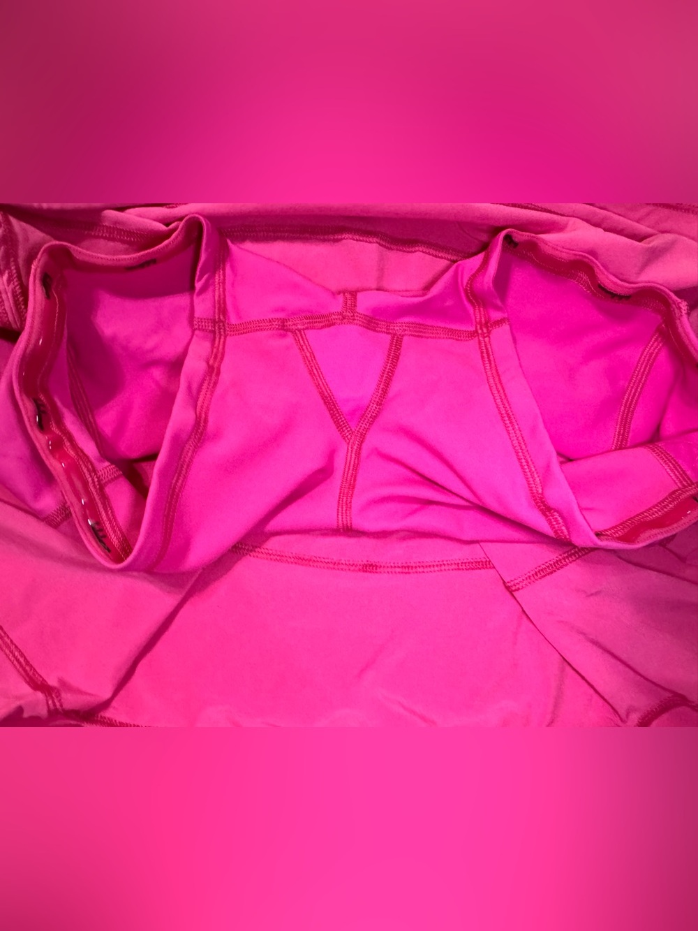 Lululemon Pace Rival Skirt (Tall) *4-way Stretch 15" Pink Highlight Size 6 - Picture 11 of 16